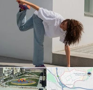 کلاس رقص شافل در مرزداران تبریز