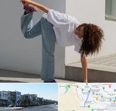 کلاس رقص شافل در شریعتی مشهد