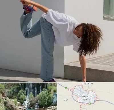 کلاس رقص شافل در شیروان