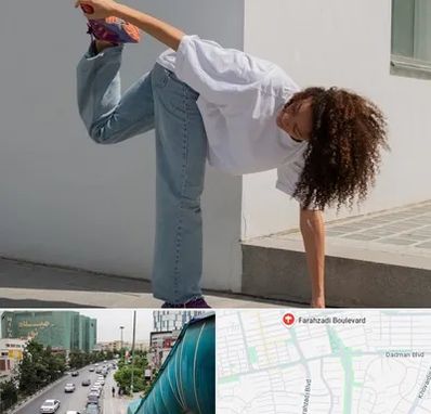 کلاس رقص شافل در بلوار فرحزادی