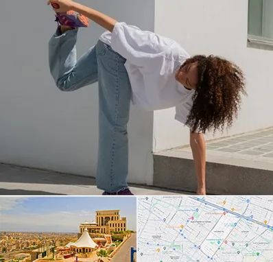 کلاس رقص شافل در هاشمیه مشهد