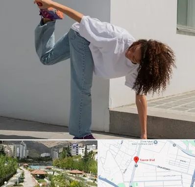 کلاس رقص شافل در بلوار تعاون