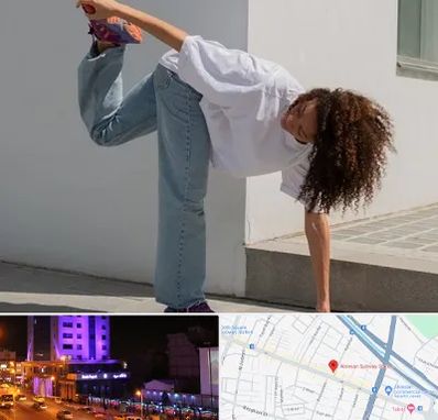 کلاس رقص شافل در آبرسان تبریز