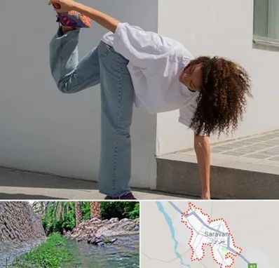 کلاس رقص شافل در سراوان