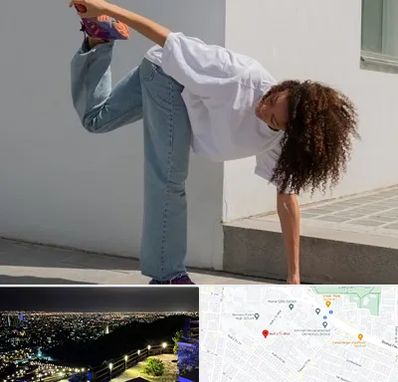 کلاس رقص شافل در هفت تیر مشهد