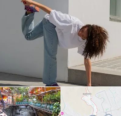 کلاس رقص شافل در درکه