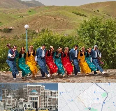 کلاس رقص کردی در طلاب مشهد