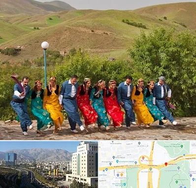 کلاس رقص کردی در حقانی 