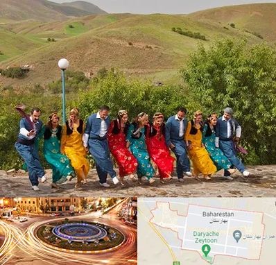 کلاس رقص کردی در بهارستان