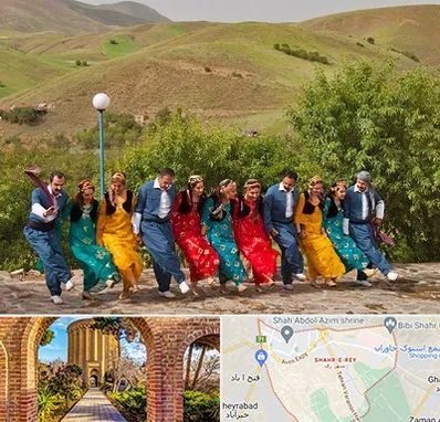 کلاس رقص کردی در شهر ری