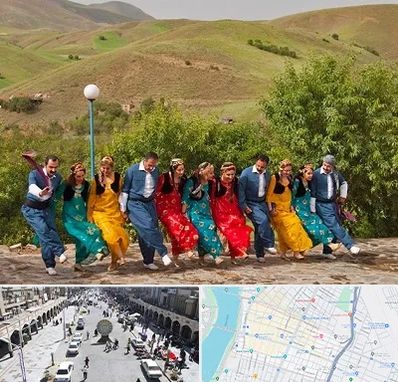 کلاس رقص کردی در نادری اهواز