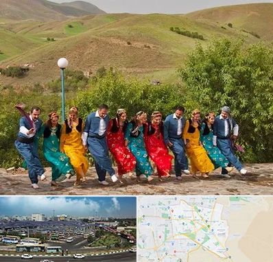 کلاس رقص کردی در منطقه 15 تهران 