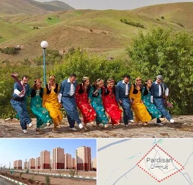 کلاس رقص کردی در پردیسان قم