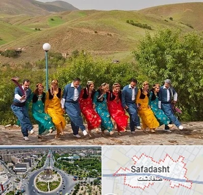 کلاس رقص کردی در صفادشت