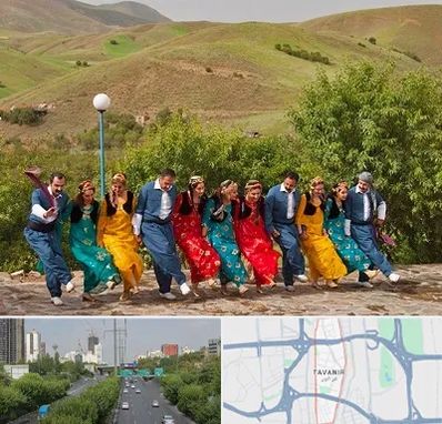 کلاس رقص کردی در توانیر