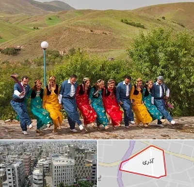 کلاس رقص کردی در آذری