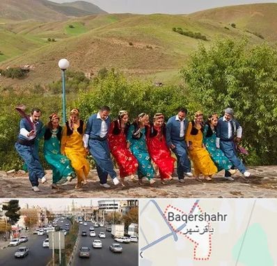 کلاس رقص کردی در باقرشهر