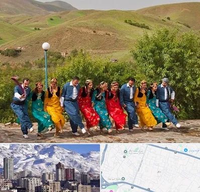 کلاس رقص کردی در ازگل