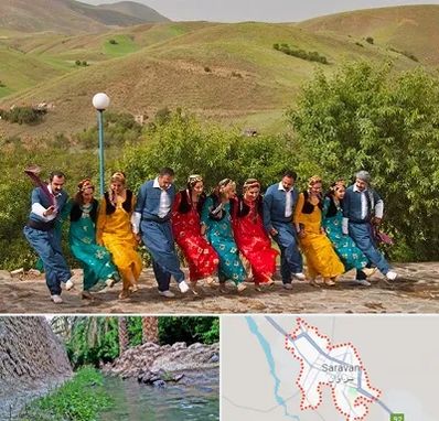 کلاس رقص کردی در سراوان