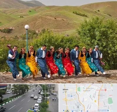 کلاس رقص کردی در ستارخان 