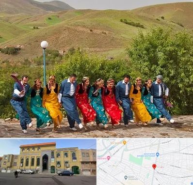 کلاس رقص کردی در زنبیل آباد قم