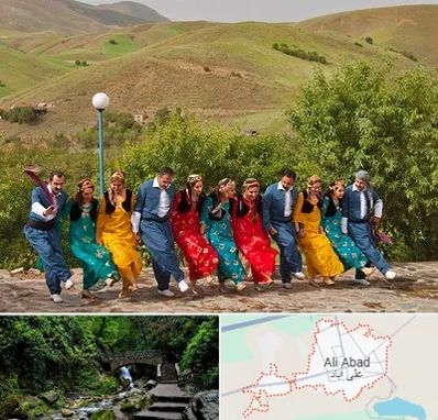 کلاس رقص کردی در علی آباد کتول