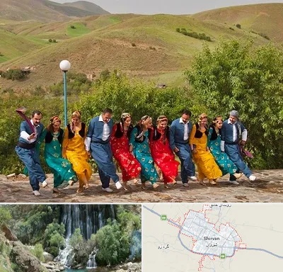 کلاس رقص کردی در شیروان