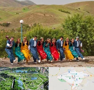 کلاس رقص کردی در بجنورد