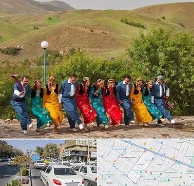 کلاس رقص کردی در مفتح مشهد