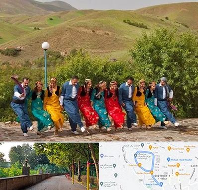کلاس رقص کردی در بلوار گیلان رشت