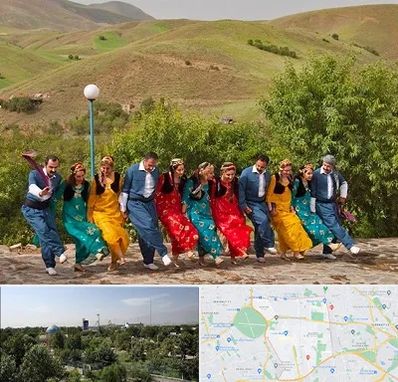 کلاس رقص کردی در منطقه 16 تهران 