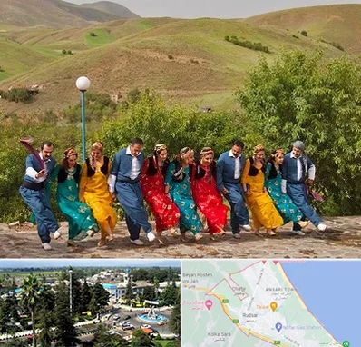 کلاس رقص کردی در رودسر