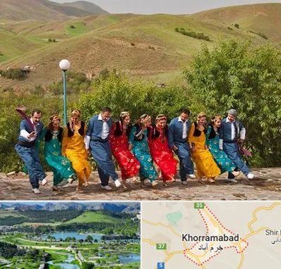 کلاس رقص کردی در خرم آباد