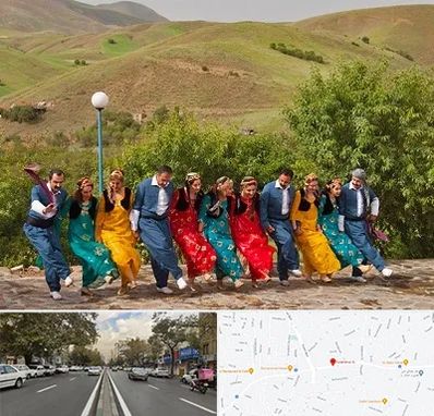 کلاس رقص کردی در دولت