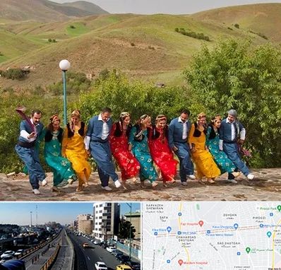 کلاس رقص کردی در پیروزی 