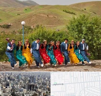 کلاس رقص کردی در جیحون