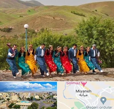 کلاس رقص کردی در میانه