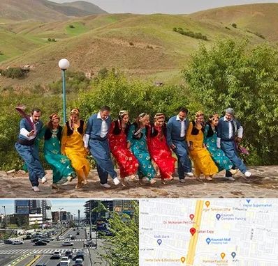 کلاس رقص کردی در ستاری 