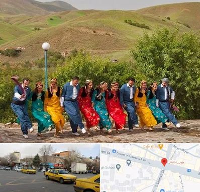 کلاس رقص کردی در شهناز تبریز