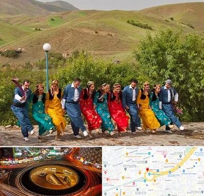 کلاس رقص کردی در میدان ولیعصر 