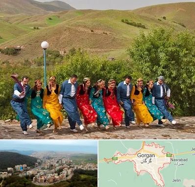 کلاس رقص کردی در گرگان