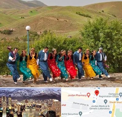 کلاس رقص کردی در جردن 