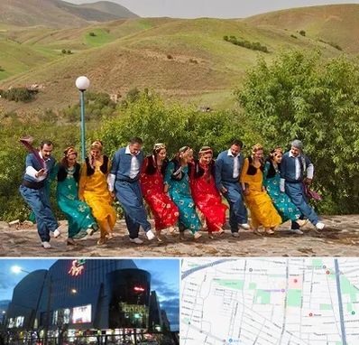 کلاس رقص کردی در بلوار اباذر