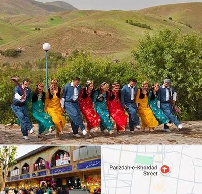 کلاس رقص کردی در 15 خرداد