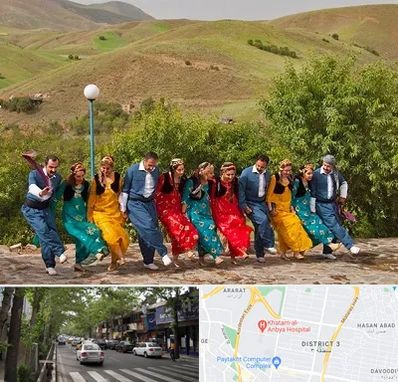 کلاس رقص کردی در ظفر 