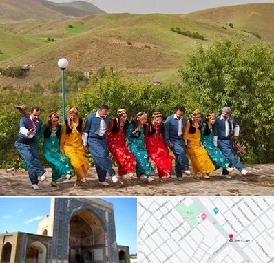 کلاس رقص کردی در مصلی مشهد