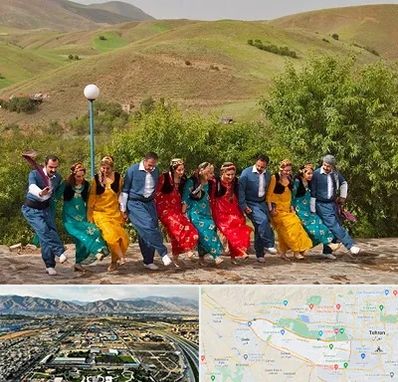 کلاس رقص کردی در منطقه 21 تهران 