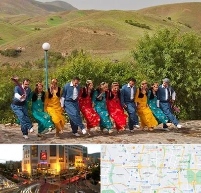 کلاس رقص کردی در جنت آباد تهران 