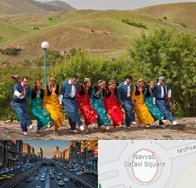 کلاس رقص کردی در نواب