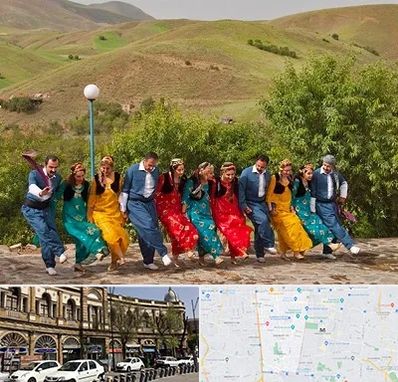 کلاس رقص کردی در منطقه 11 تهران 